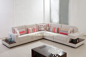 Sofás de canto para apartamento