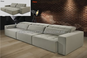 sofas com controle remoto