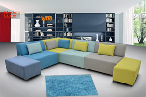 sofas modulado pequeno