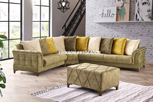 sofas para sala pequena de canto