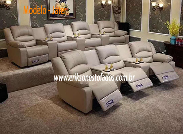 Sofá Confortável Reclinável para sala de TV