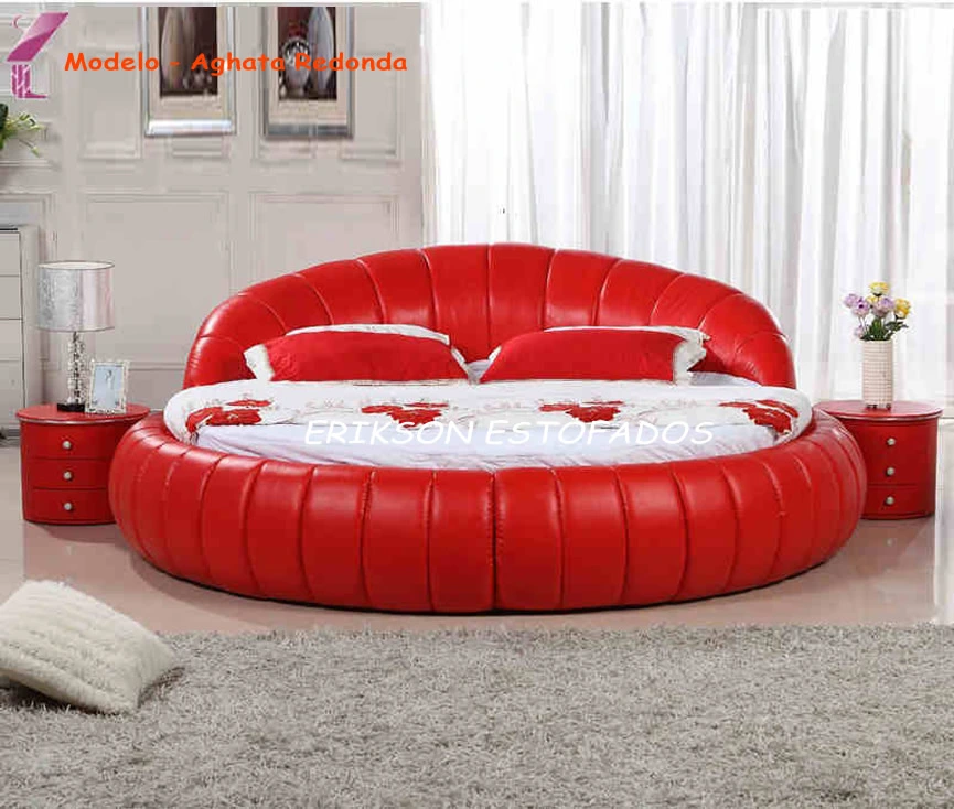 Cama redonda moderna