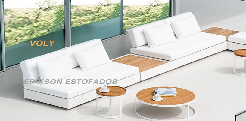 Sofá em modulos - Beleza e Platicidade