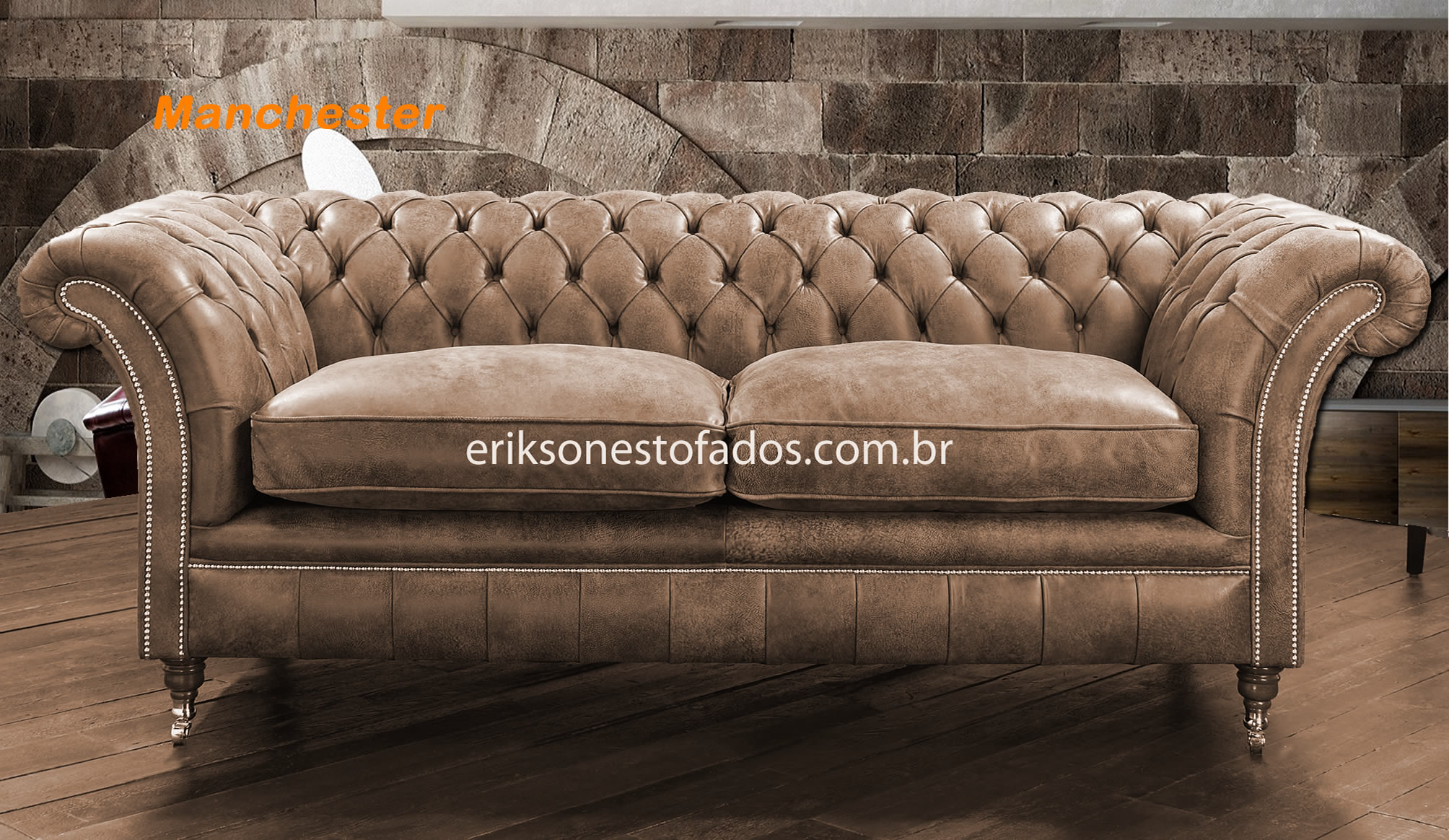 Sofá Chesterfield - Conheça o segredo do sofá mais famoso do mundo, fábrica  no Brasil | eriksonestofados.com.br