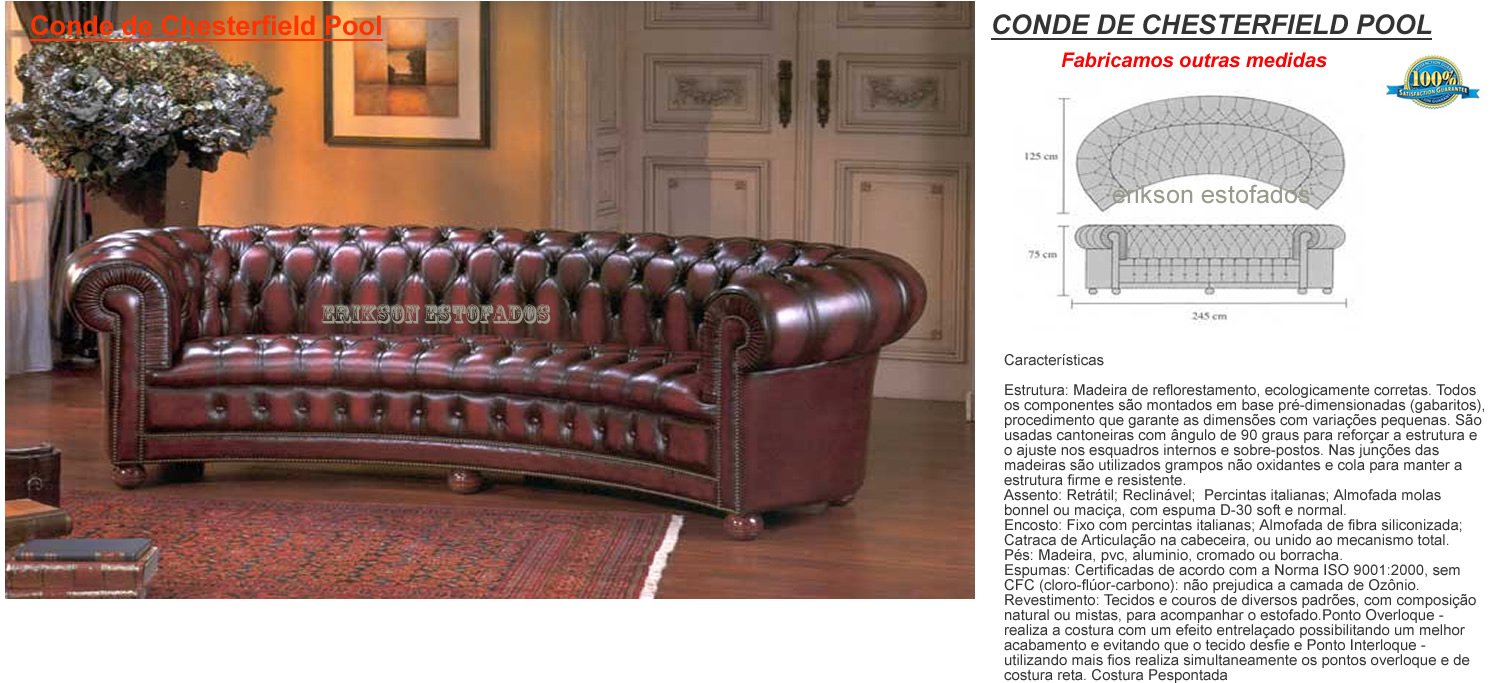 Sofá Chesterfield - Conheça o segredo do sofá mais famoso do mundo, fábrica  no Brasil | eriksonestofados.com.br