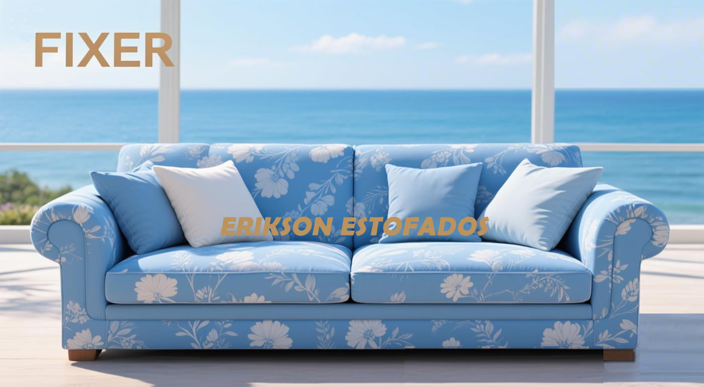 Sofá Bonito Estampado - Luxo e Glamour